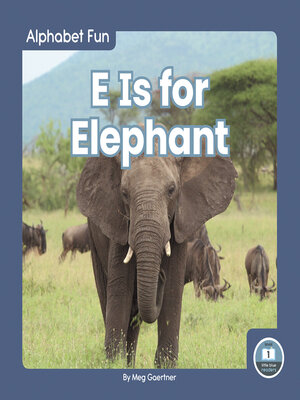 cover image of E Is for Elephant